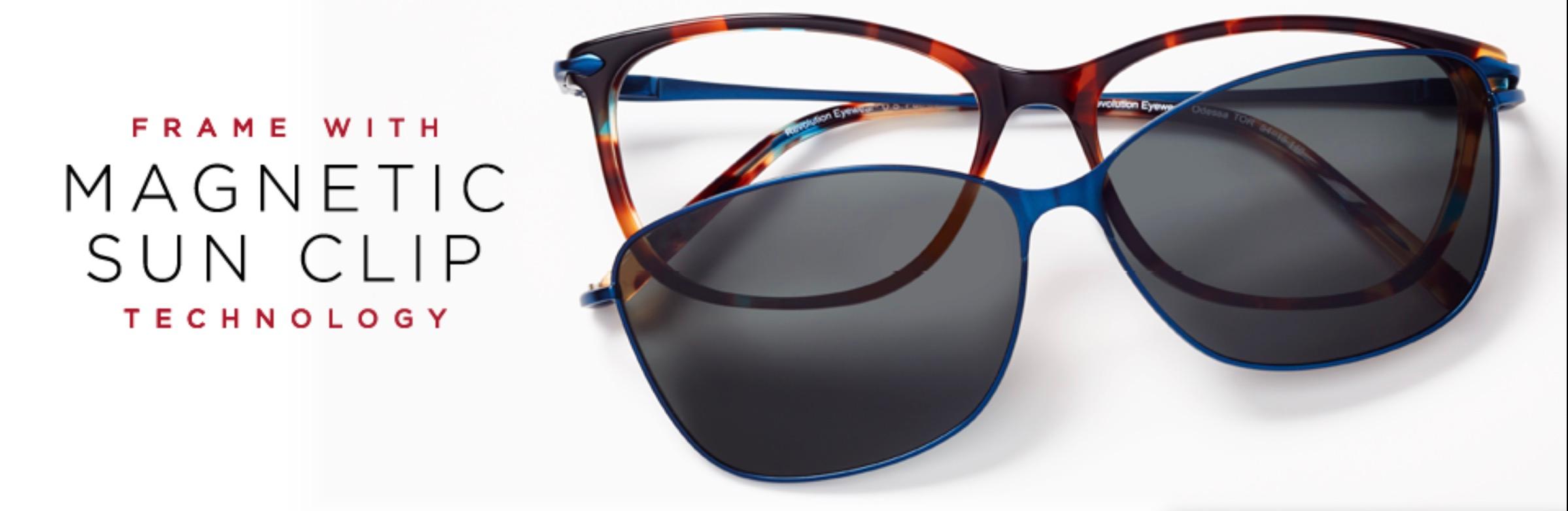 Magnetic Clip On Sunglasses | Prescription Glasses