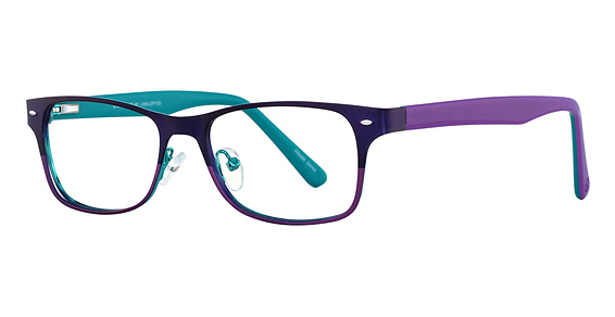 Straight Up Eyeglasses, Purple