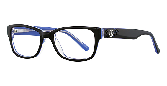 Spunky Eyeglasses, Black/Blue